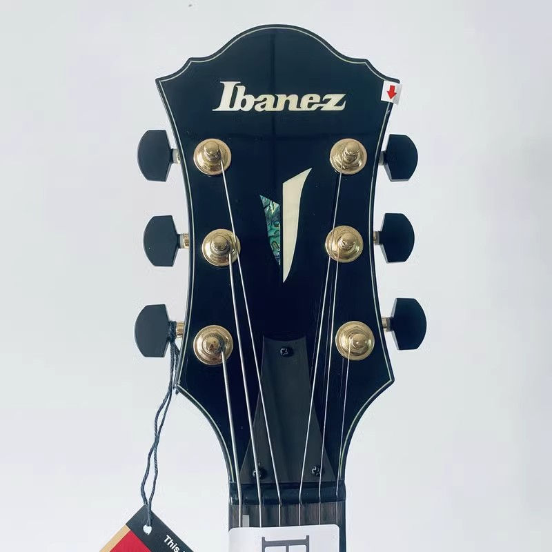 Miniatura: Ibanez Jazz Guitar Full Hollowbody Blue Flamed Maple Genuine Ibanez 