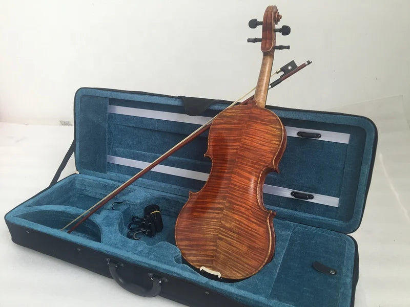 Thumbnail: Free Shipping Musical instrument manufacturer cheap handmade violin made in Chin