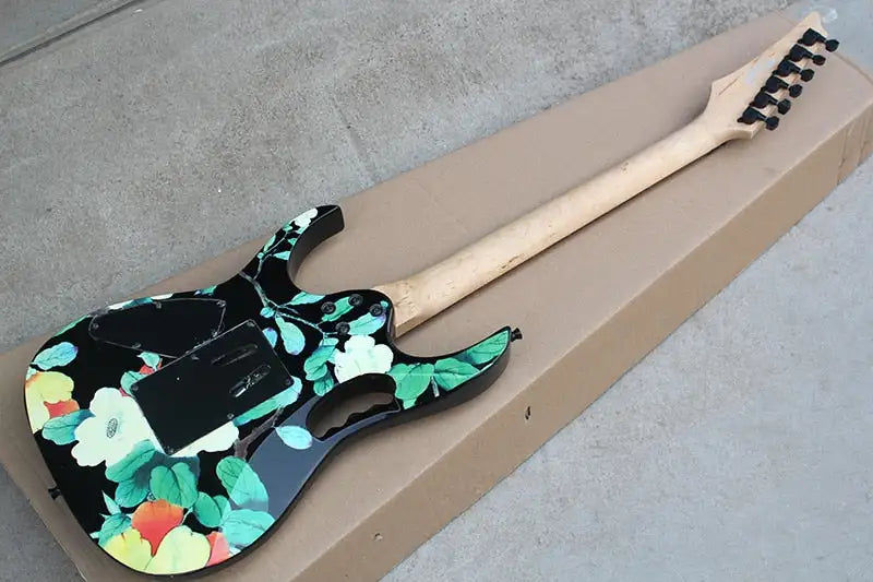 Miniaturebillede: Décalcomanies à double secouage 24 F pour guitare électrique, support personnali