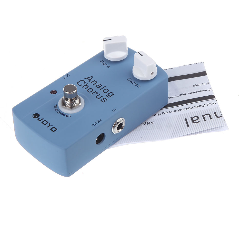 Miniaturebillede: JF-37 Guitar Effector ANALOG CHORUS Electric Guitar Effect Pedal with True Bypas