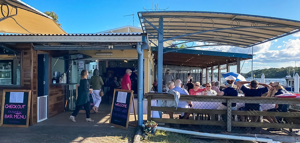 Clubhouse Entry & Dining on the Deck