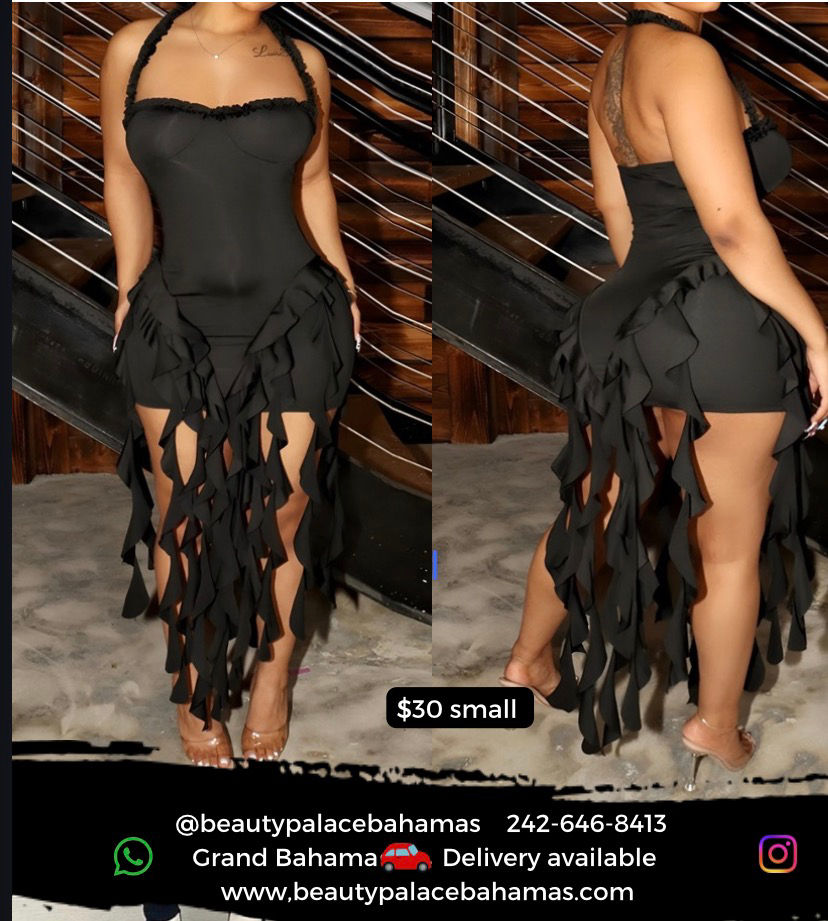 Thumbnail: Ruffle rope dress 