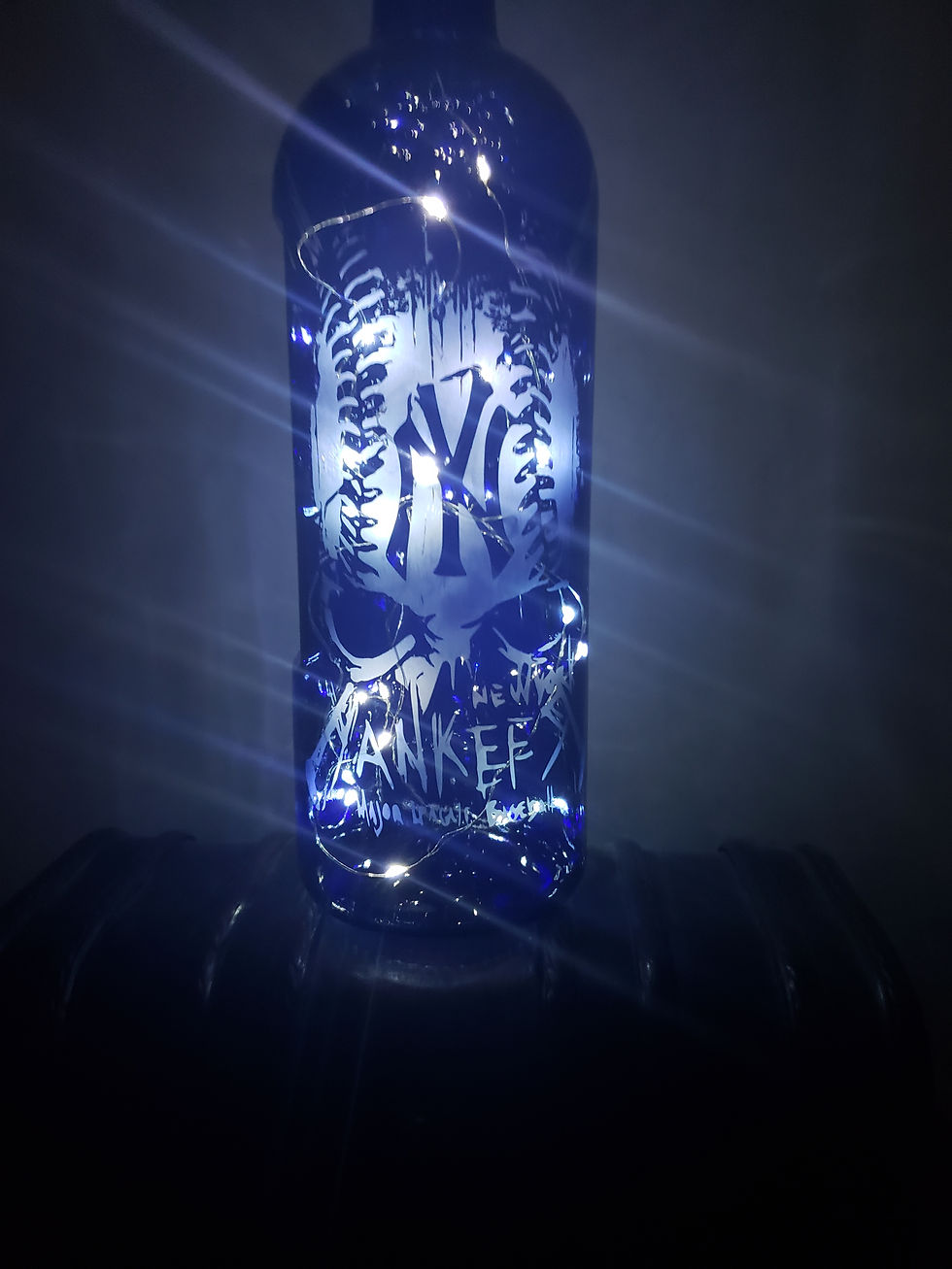 Thumbnail: Etched/vinyl glass bottles