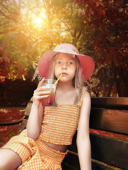 A work of art and a window into the world of childhood, this finely edited portrait captures the dreams, innocence, and boundless wonder of.a young heart. 