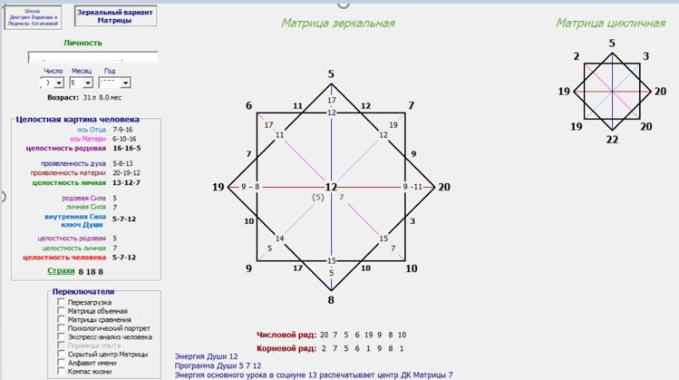 Матрица на съдбата