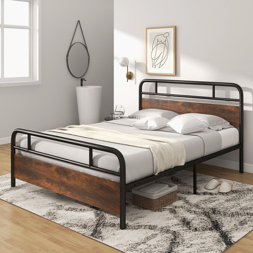 Industrial Rustic Bed Frames Novielo London