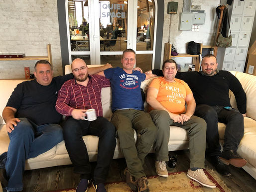 Chilling at the Automat-IT Ukraine Office