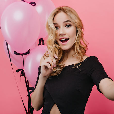 Selfie with Balloons