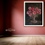 Thumbnail: Abstract Roses Original Canvas Art