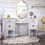 Thumbnail: Vanity, Mirror & Chair 