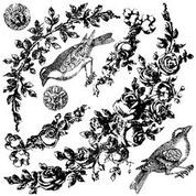 Floral Swags | Decor Stamp | IOD