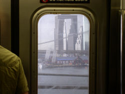 New York City From Train