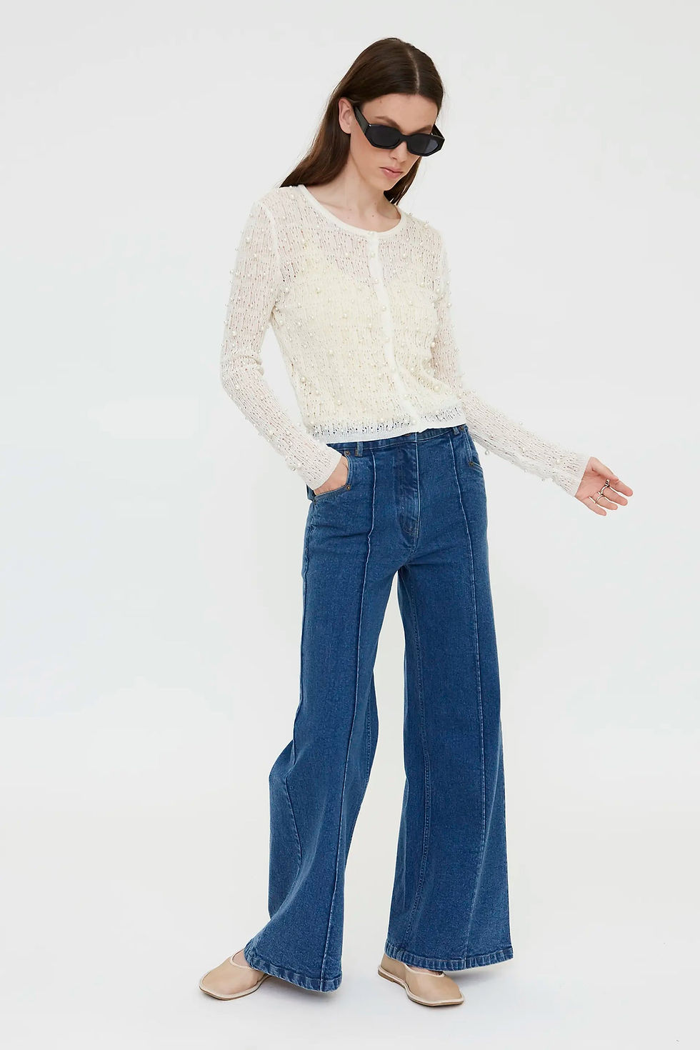 Miniatura: Jeans Wide Leg - Wild Pony