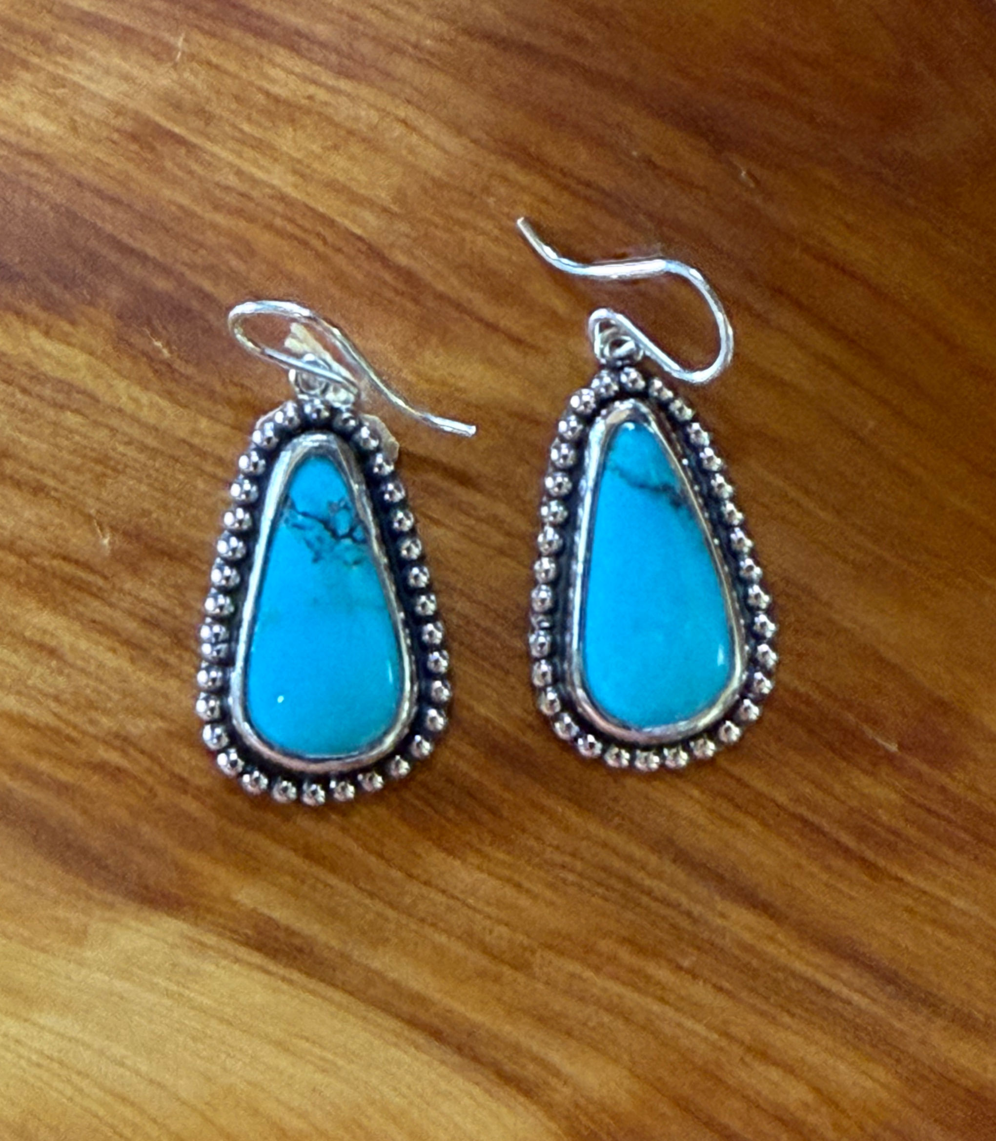 Kingman Turquoise Earrings