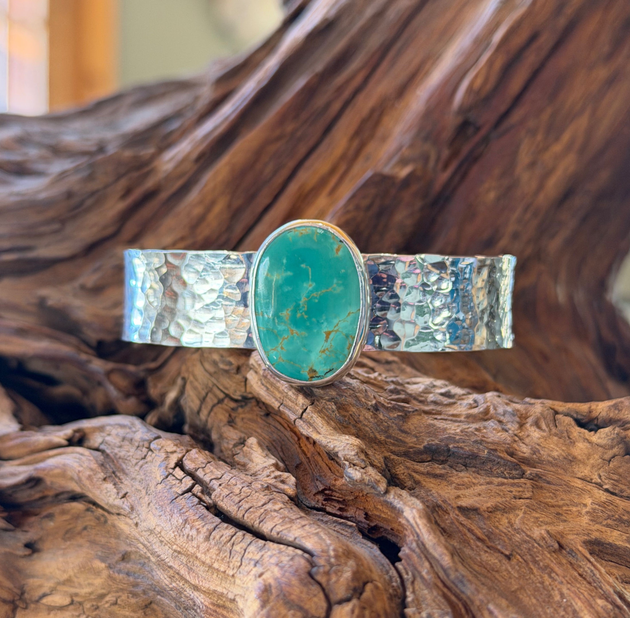 The Roan Cuff - Tyrone Turquoise