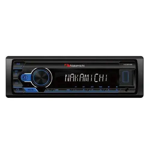 Nakamichi Single Din Digital Media Receiver w/t Bluetooth, USB & AUX