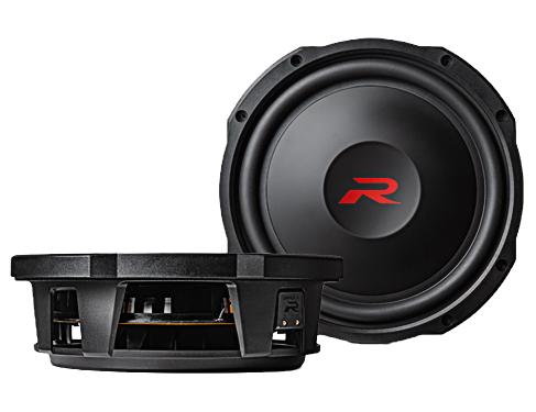 (USD) ALPINE 10-inch R-Series Shallow Subwoofer with Dual 4-Ohm Voice Coils