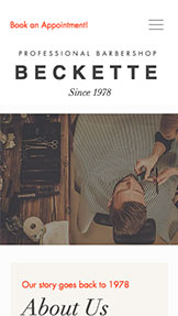 Capelli e Bellezza template – Traditional Barbershop