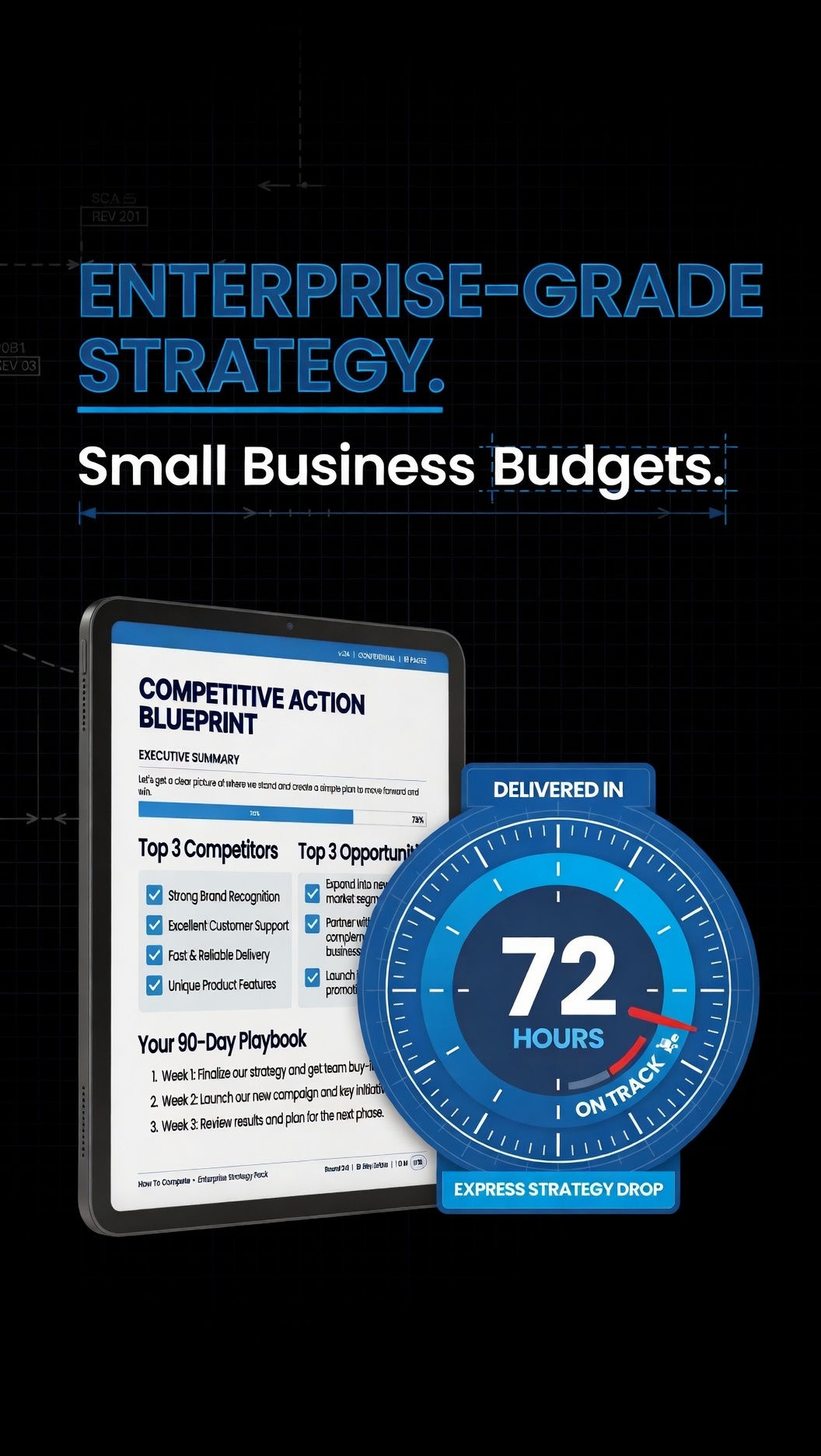 First Competitive Action Blueprint