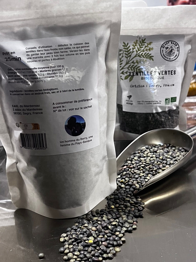 Thumbnail: Organic Berry Bask Lentils 400g
