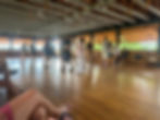 The Early Crowd at the Square Dance