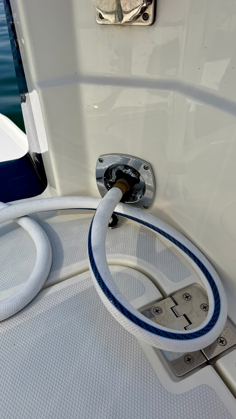 Our New Shore Water Inlet