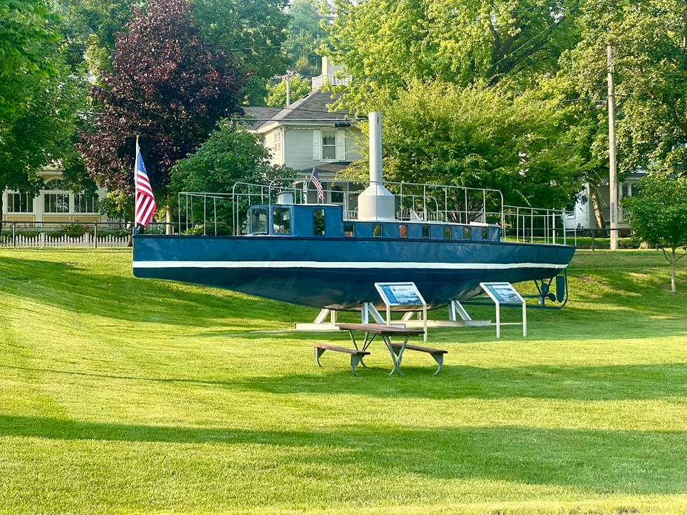 Shay's Steel Vessel Restored