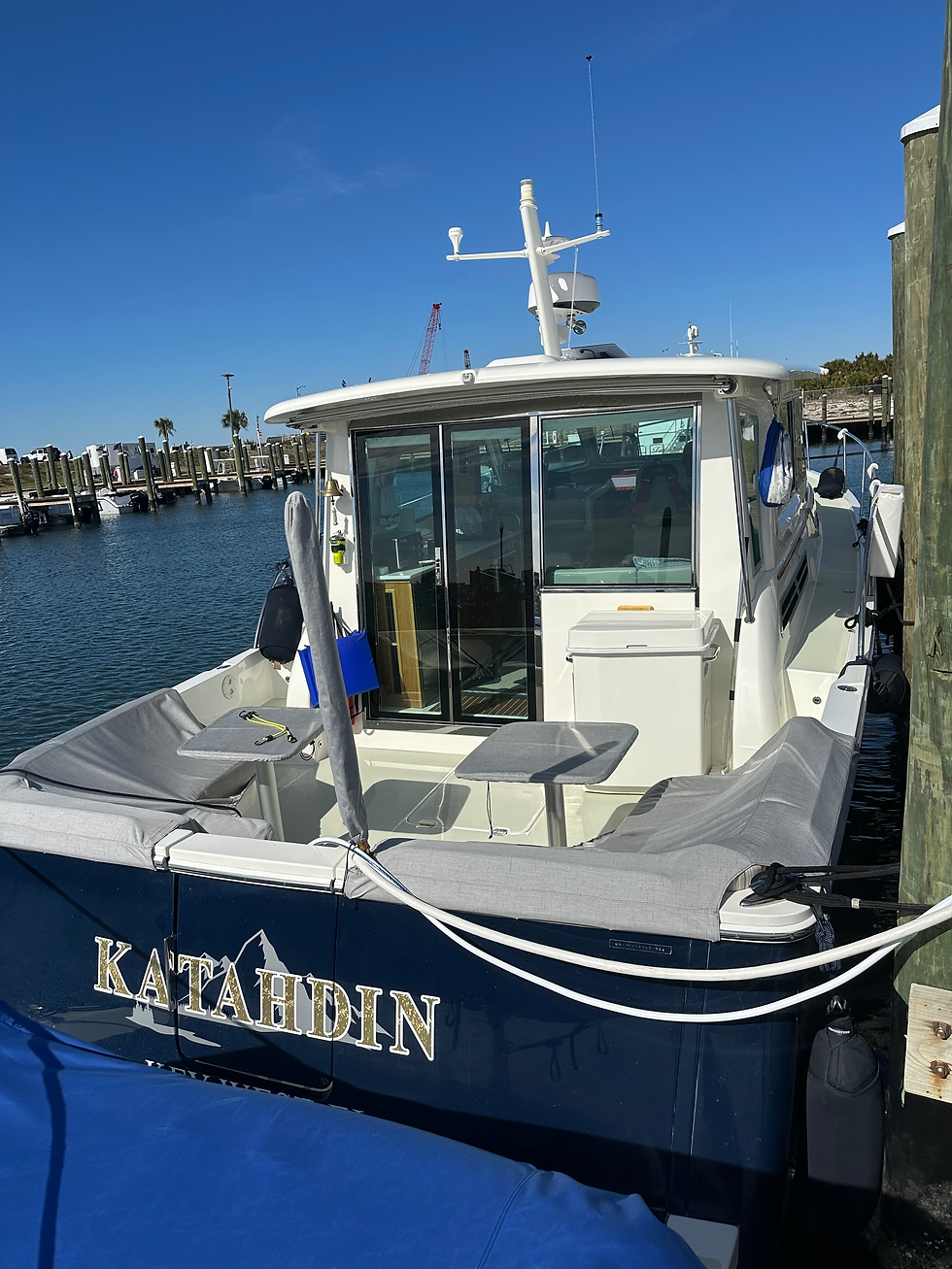Secure at the Dock Awaiting Tomorrow's Storm