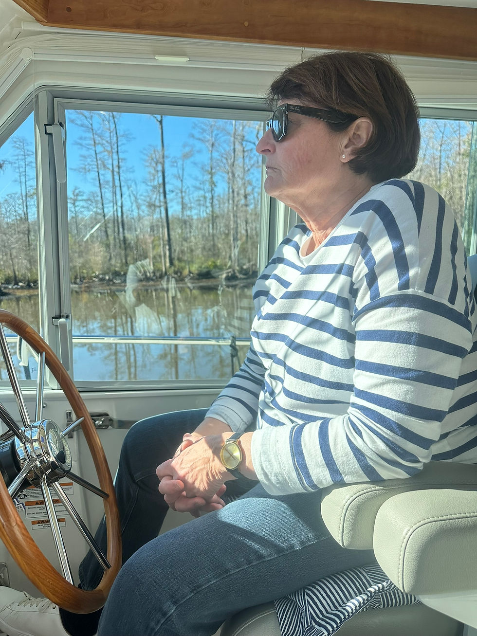 The Admiral Takes a Turn at the Helm