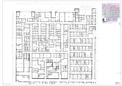 Planta baixa de projeto grande