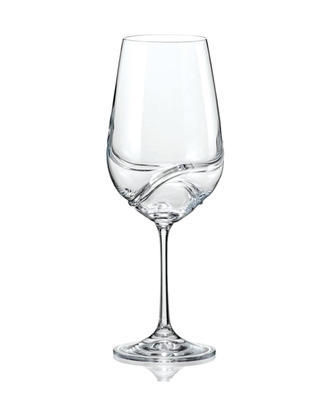 Bohemia Crystal Turbulence Wine Glass 550ml Set of 2
