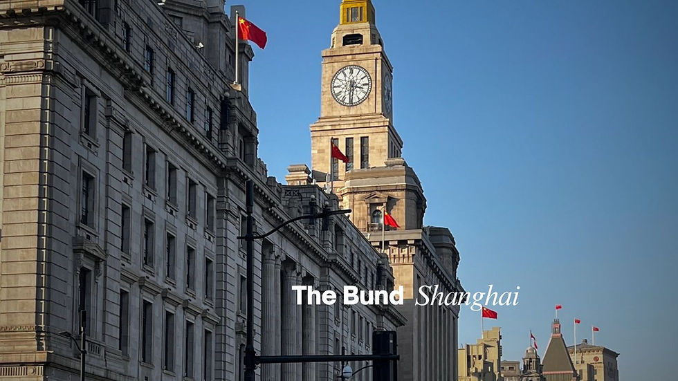 Building at the Bund Shanghai, China.