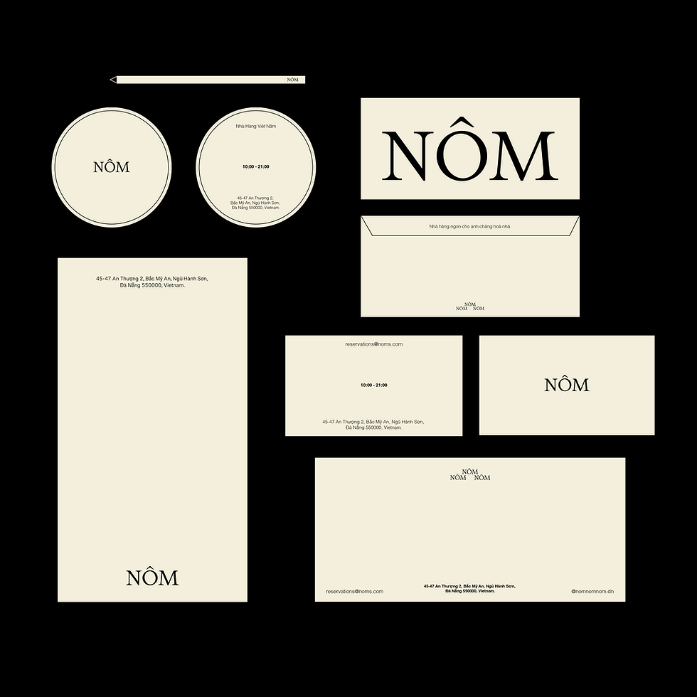 Brand Identity Design for F&B business