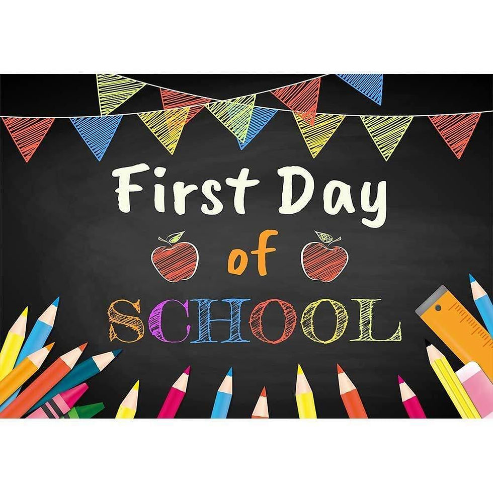 First Day of School Gr 3-5 Pond Hill