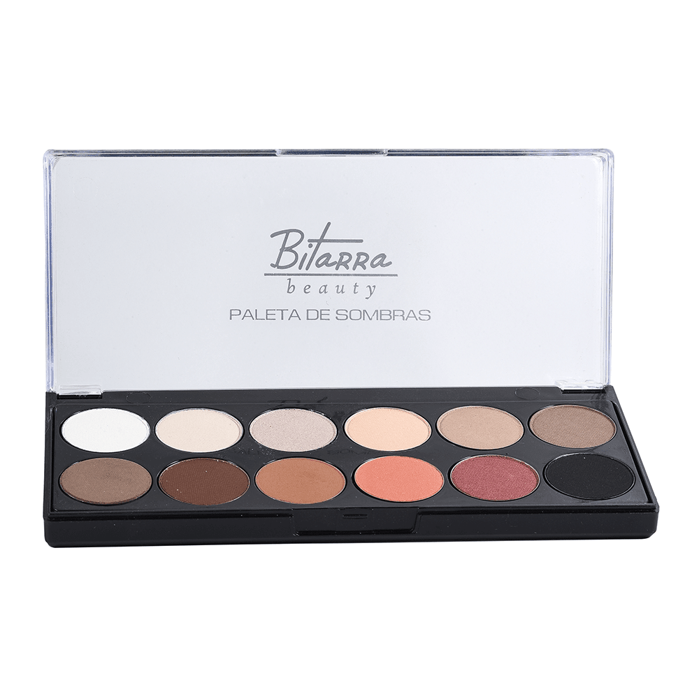 Paleta Sombra 12 Cores - Bitarra Beauty