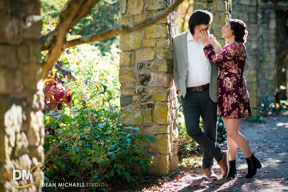 Cross Estate Gardens Engagement | Kay & Ryan