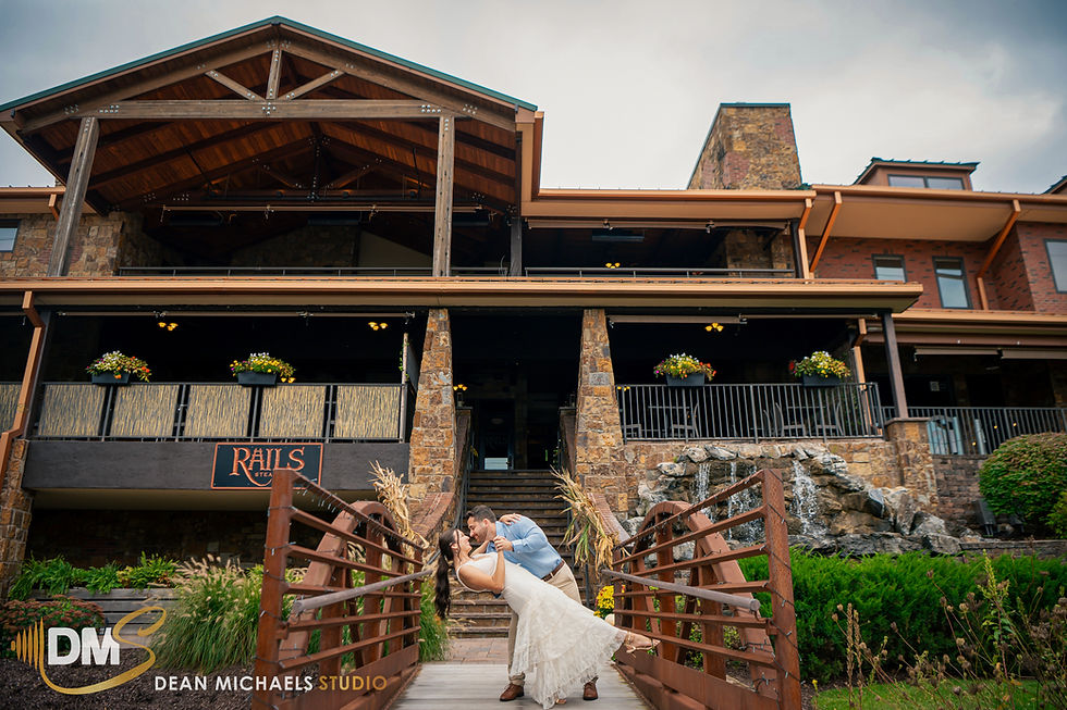 Rails Steak House Engagement | Brianna & Justin