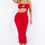 Thumbnail: Genesis Ribbed Cut-Out Midi Dress