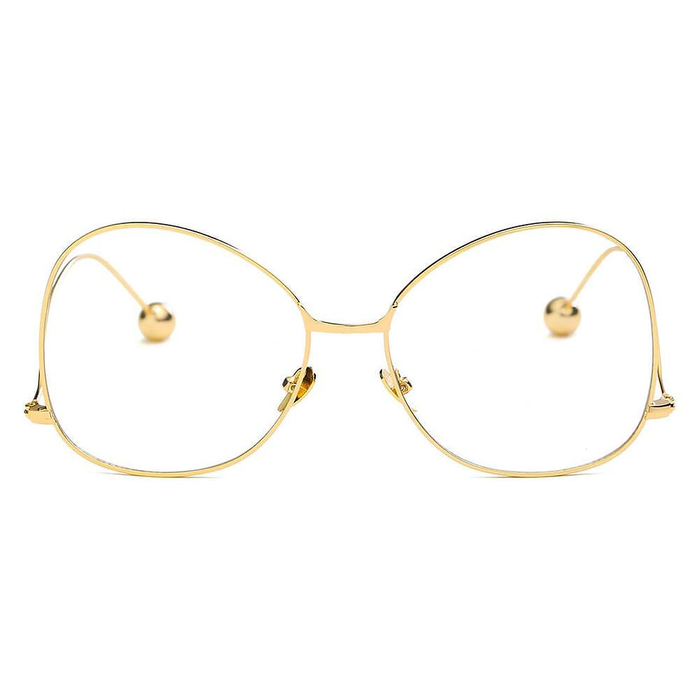 Miniatura: Eugene - Women's Trendy Oversized Pantone Lens Sunglasses