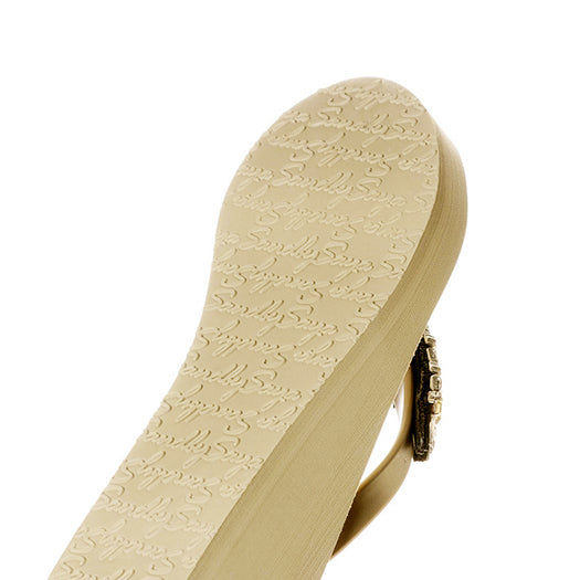 Miniatura: Smith - Rhinestone Mid Wedge Flip Flops