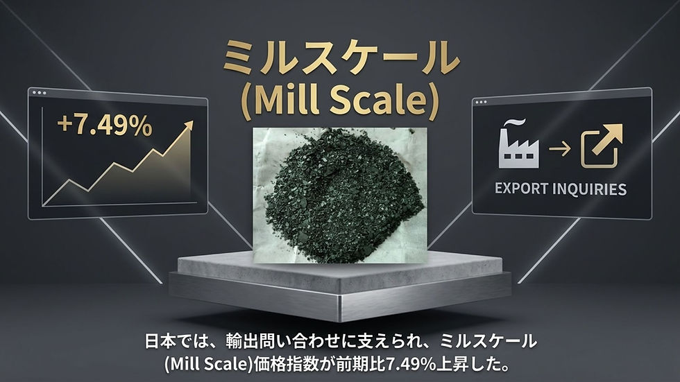 ミルスケール (Mill Scale)価格動向:地域別分析、供給動向、成長予測