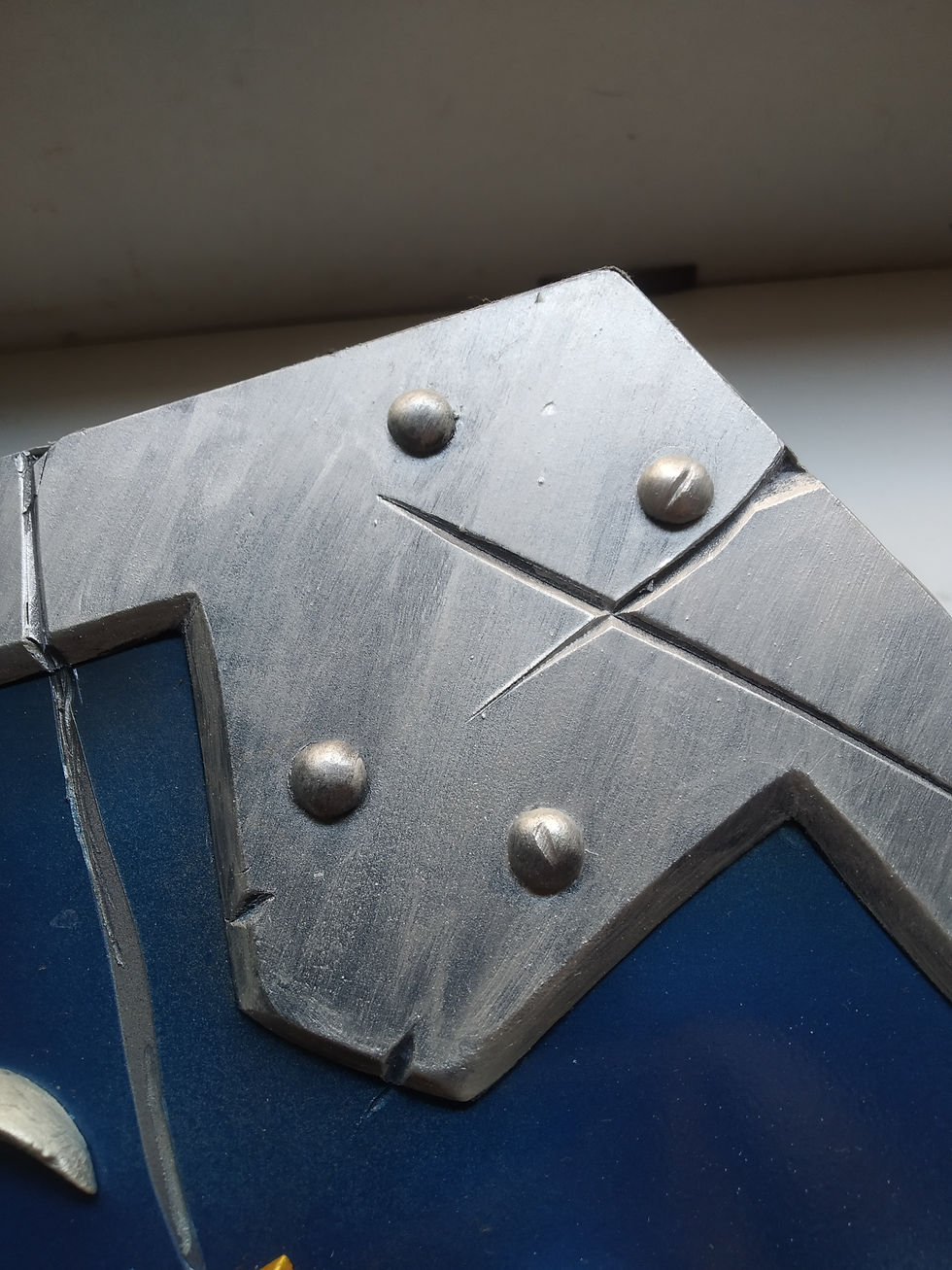 Miniatura: Escudo Zelda Hylian Shield Ocarina of Time - Aftermath (cicatrizes) - artesanal