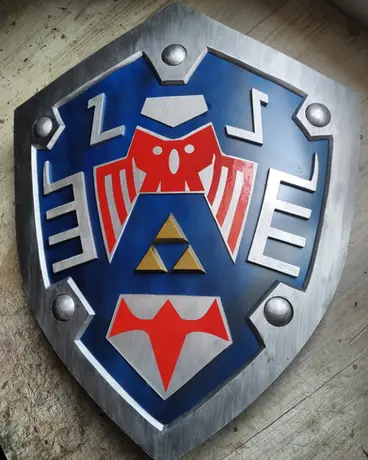 Zelda Majora's mask hero shield link cosplay 45x55cm