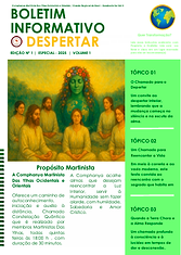 Capa do Boletim Especial nº 1 de 2025, publicação oficial com conteúdos místicos, filosóficos e esotéricos do site oficial, www.martinismodasylhas.com