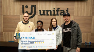 UniFAJ premia vencedores do Ciclo de Empreendedorismo e Inovação