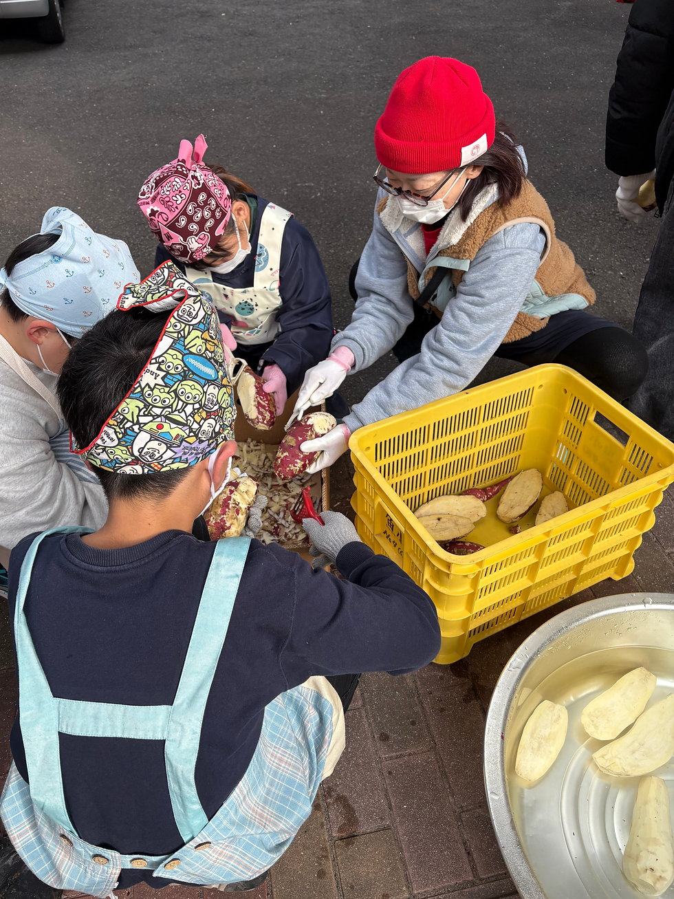 見学するだけのつもりが、「こうするといいよー」と口も手も出してしまう私たち