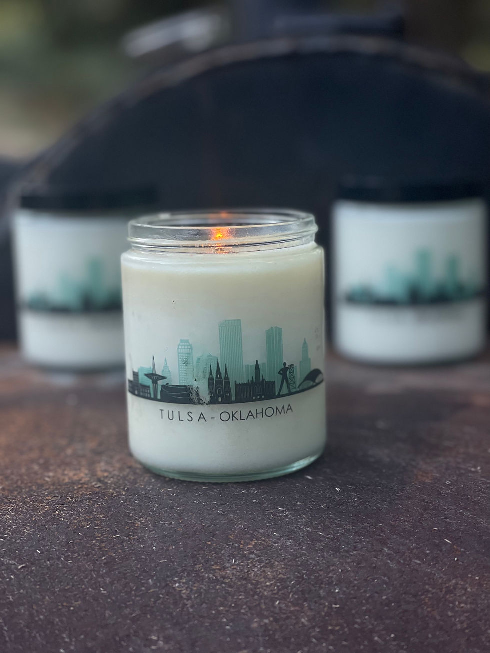 Thumbnail: Tulsa Skyline Candle