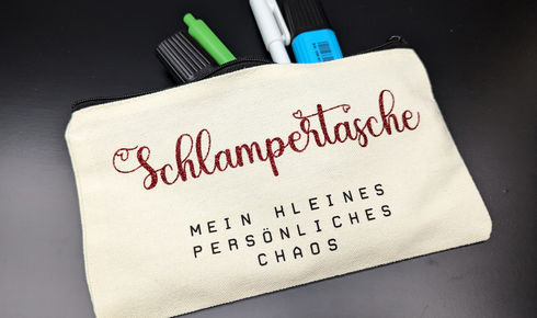 Bedruckte Schlampertasche für den Kindergarten oder die Schule