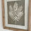 Thumbnail: Green botanical print in limewash wooden frame 