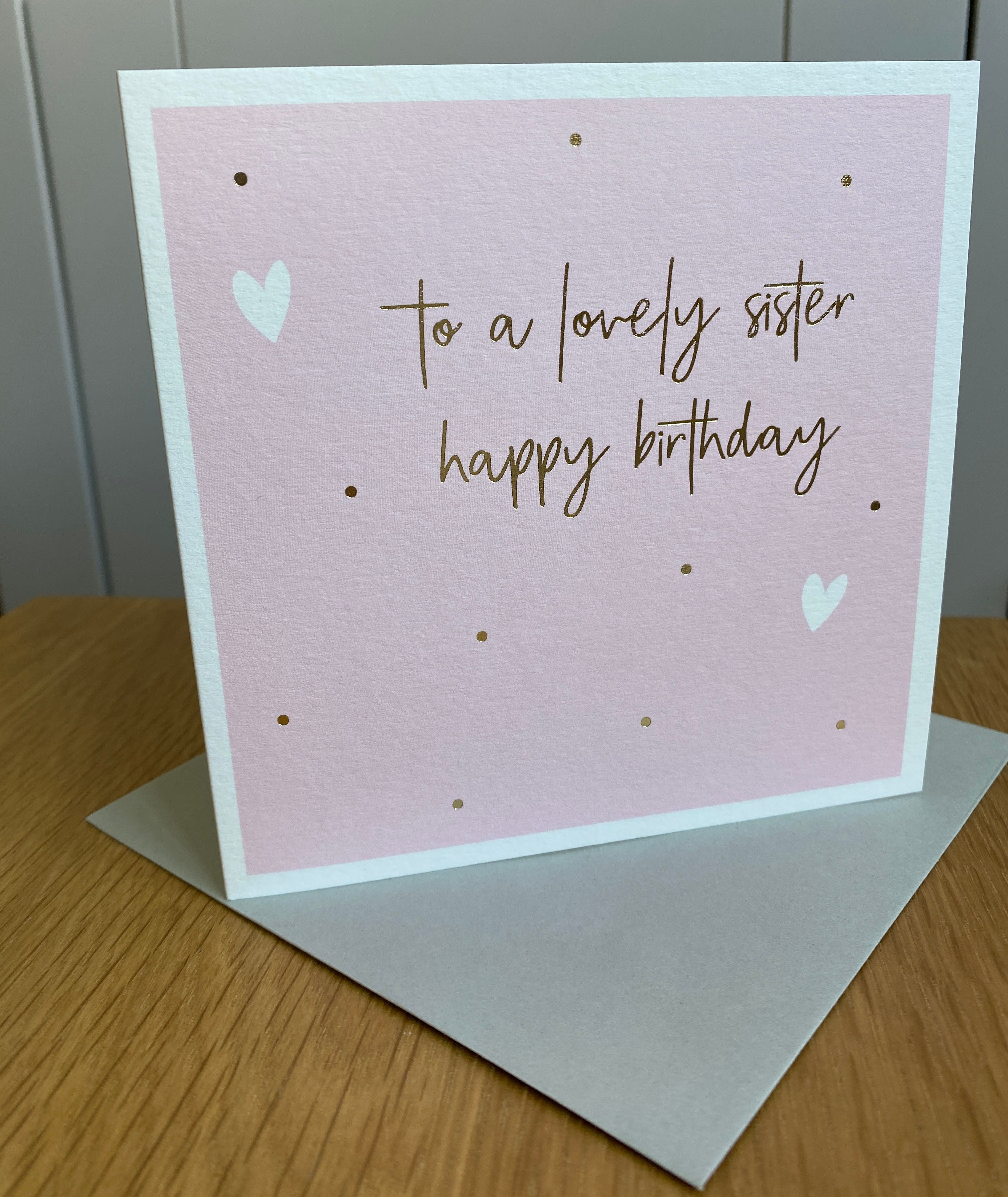 Lovely Sister Birthday card
